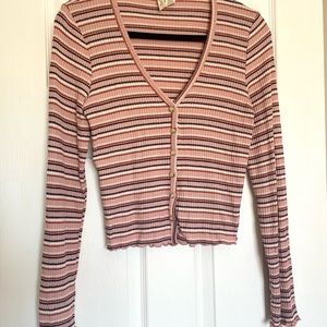 Crop top long sleeve